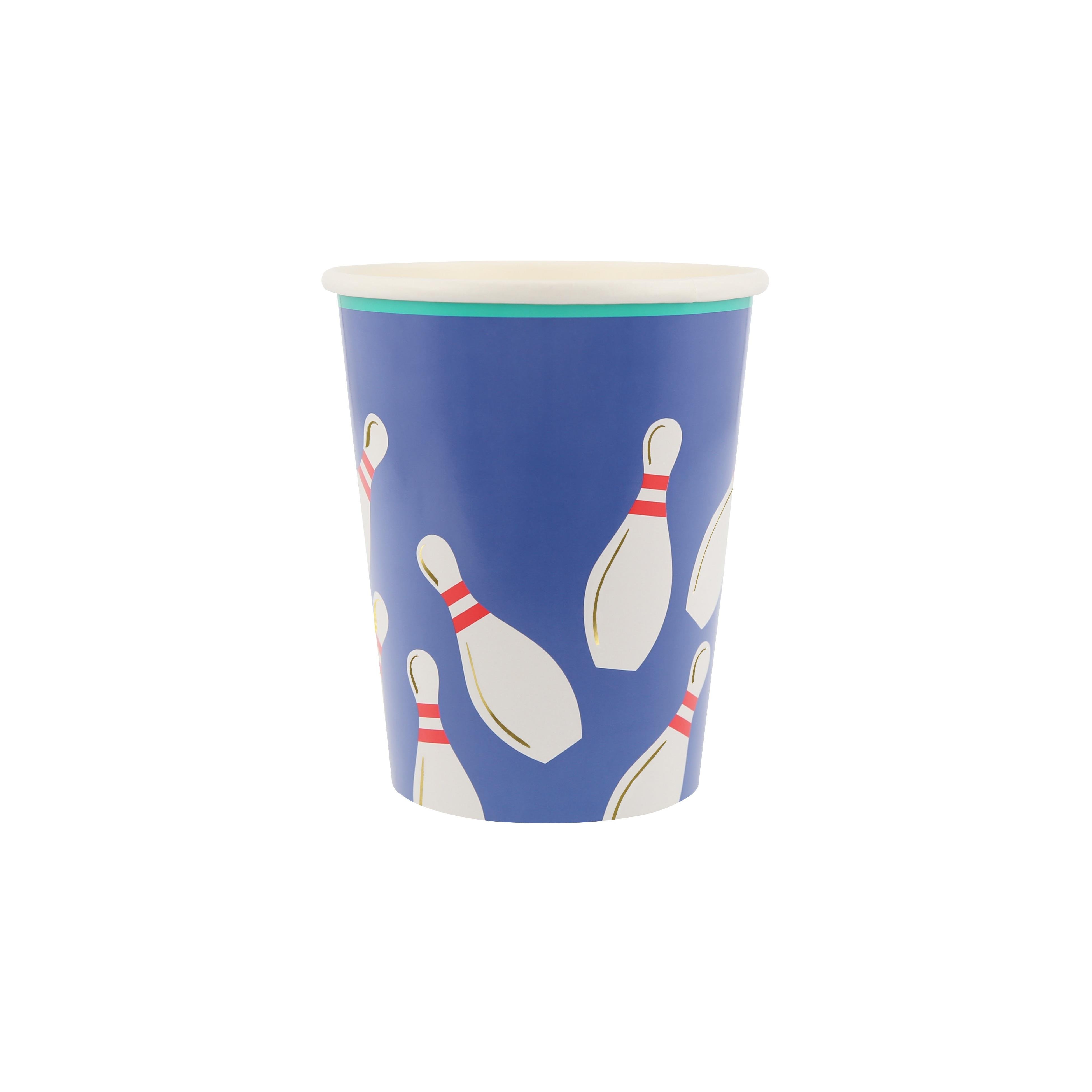 Meri MeriMeri Meri - Bowling Bardaklar - 8 Adet284946