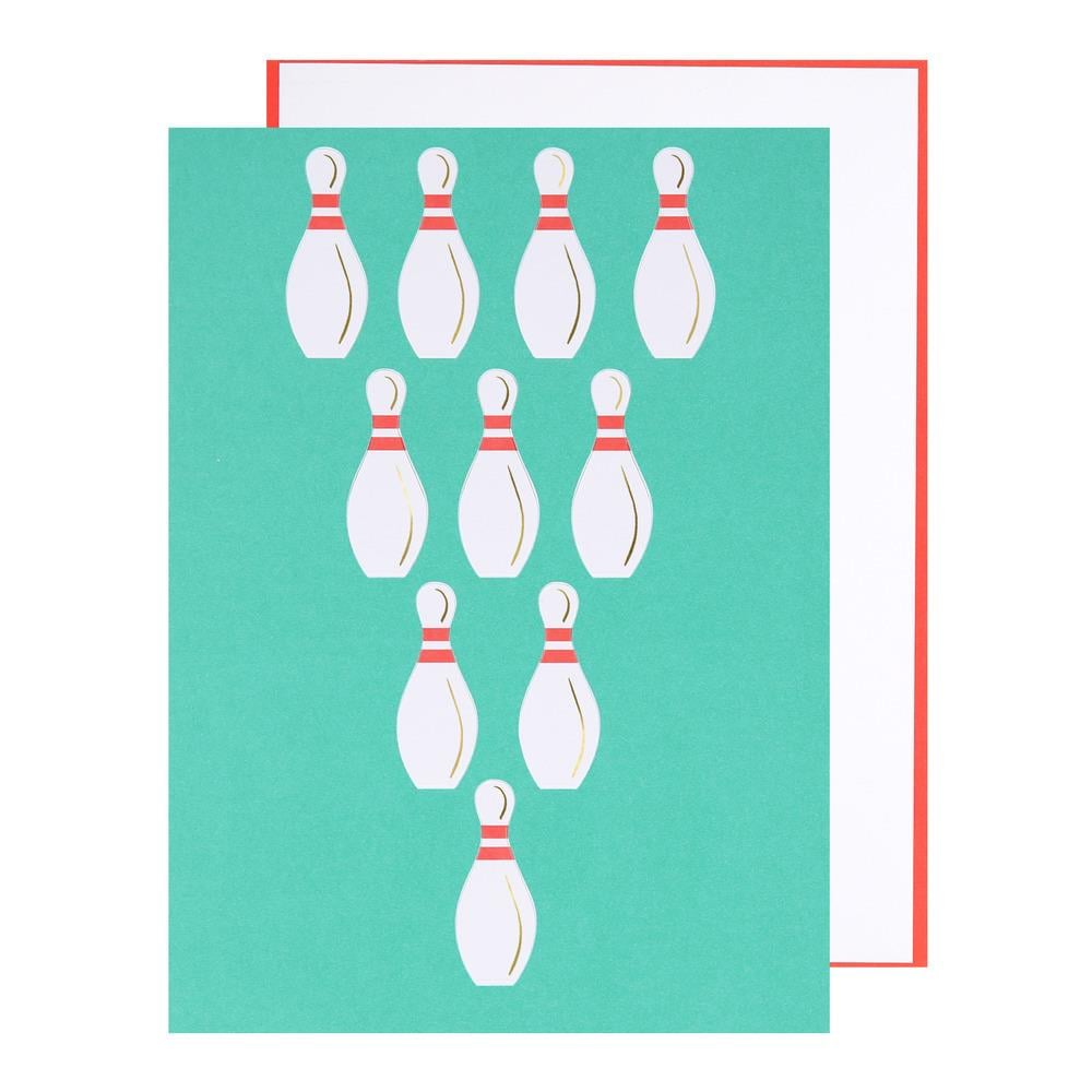 Meri MeriMeri Meri - Bowling Tebrik Kartı286665