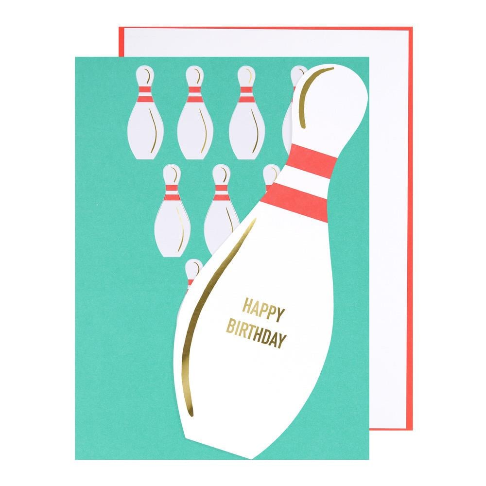 Meri MeriMeri Meri - Bowling Tebrik Kartı286665