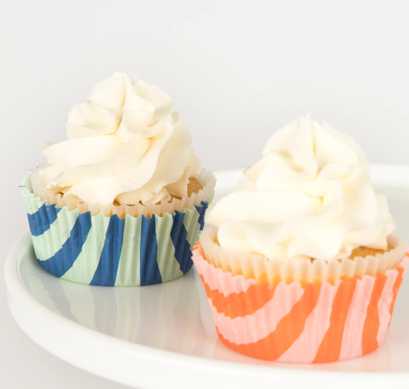 Meri MeriMeri Meri - Çizgili Cupcake Kiti - 24 Adet273920