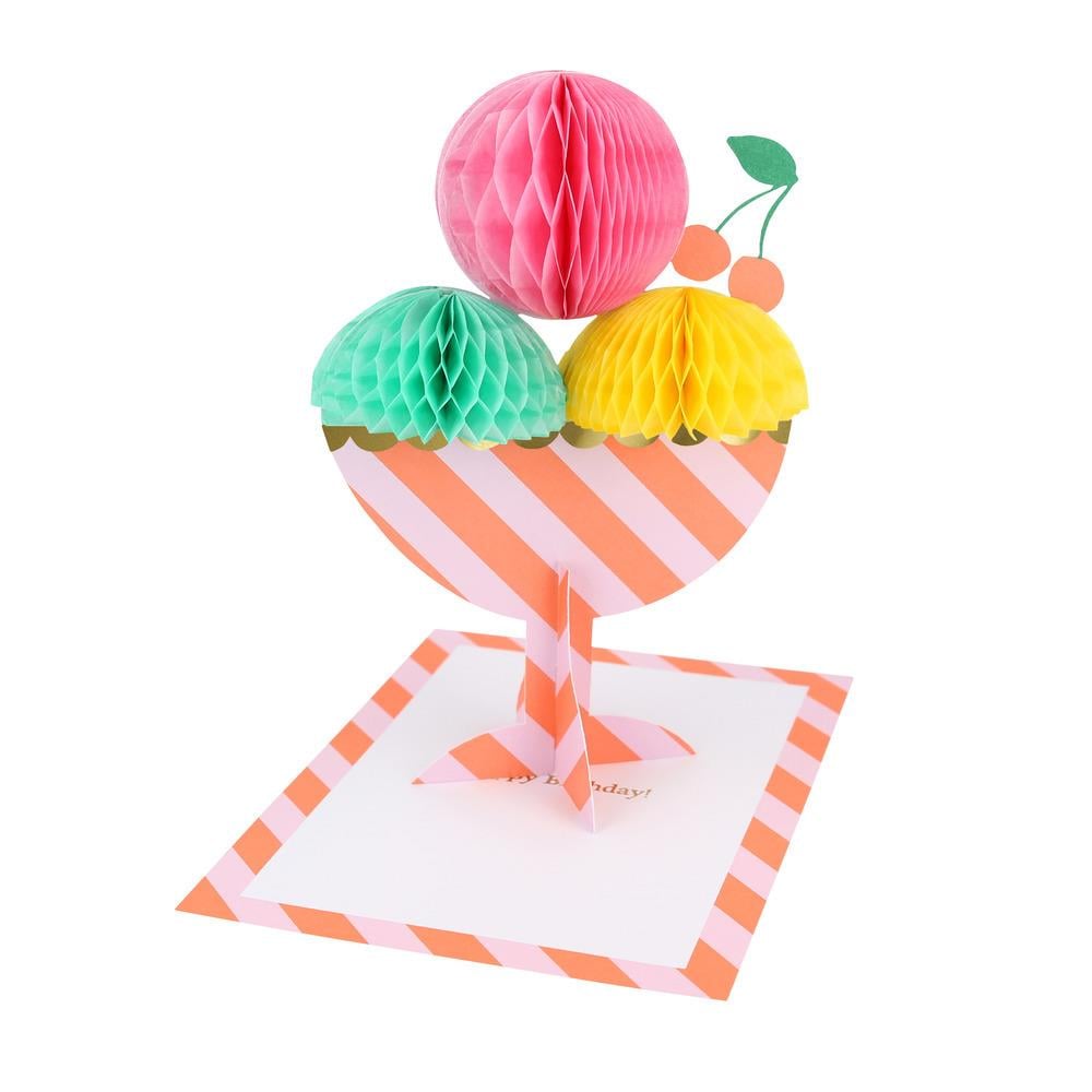 Meri MeriMeri Meri - Dondurma Tebrik Kartı286683