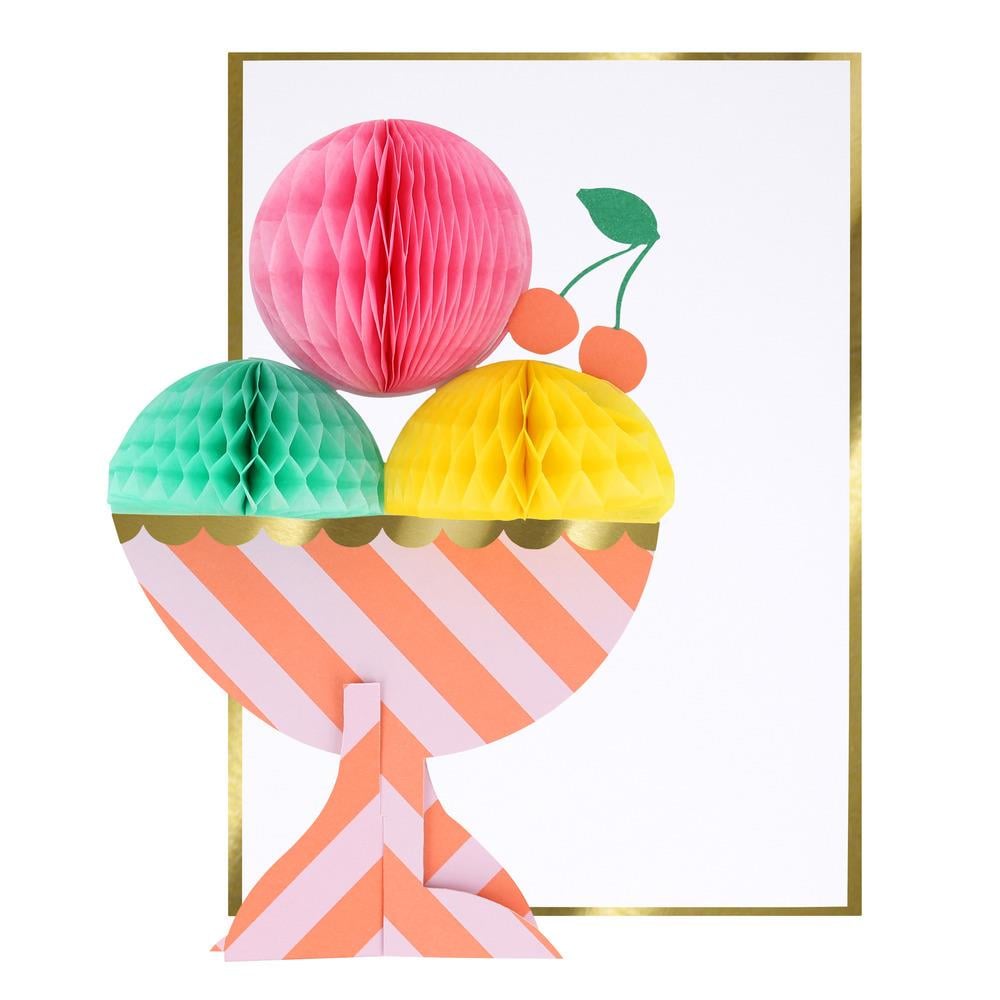 Meri MeriMeri Meri - Dondurma Tebrik Kartı286683