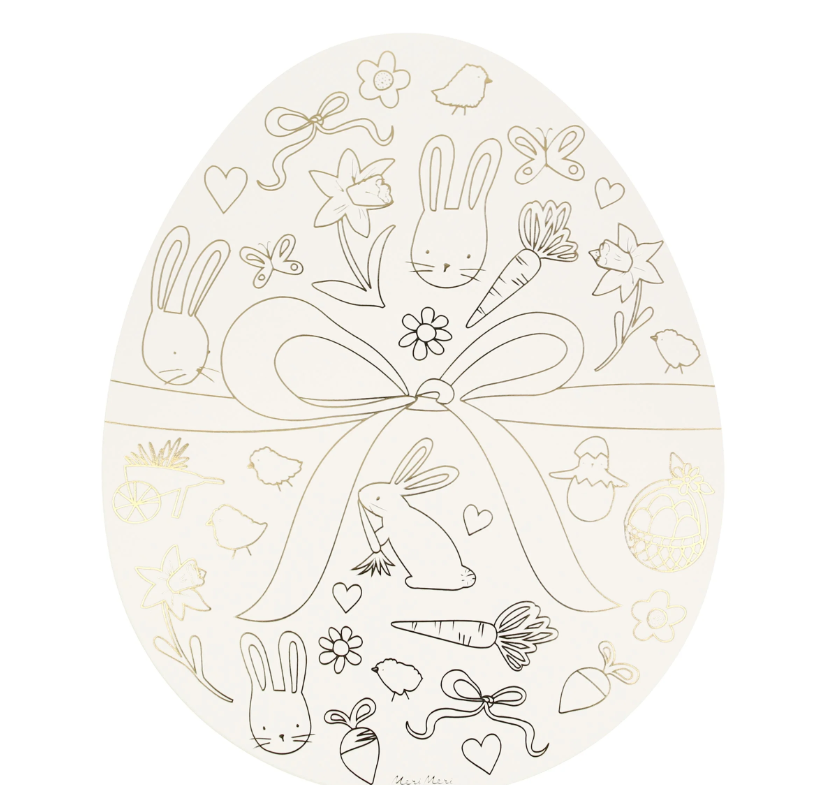 Meri MeriMeri Meri - Easter Boyanabilir Servis Matı273488