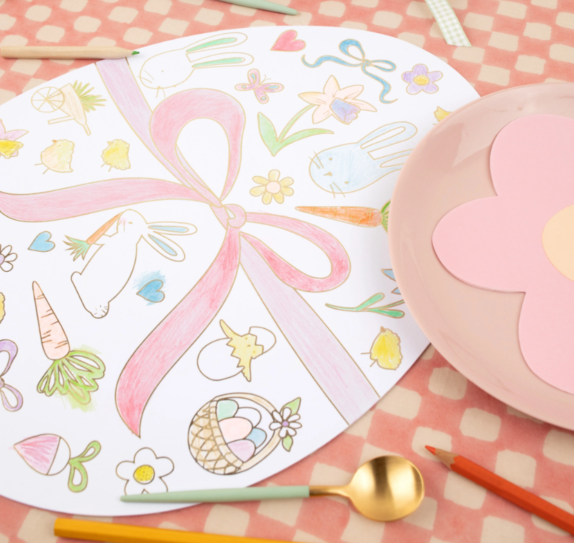 Meri MeriMeri Meri - Easter Boyanabilir Servis Matı273488