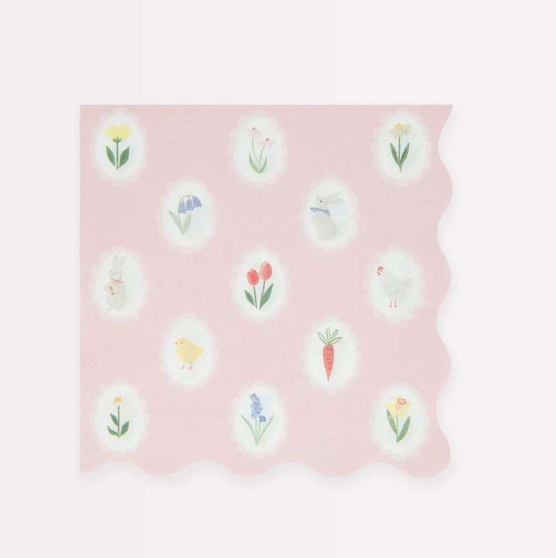 Meri MeriMeri Meri - Easter Cameo Peçeteler -L- 16 Adet283110