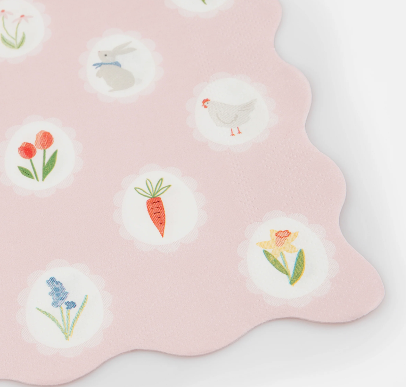 Meri MeriMeri Meri - Easter Cameo Peçeteler -L- 16 Adet283110