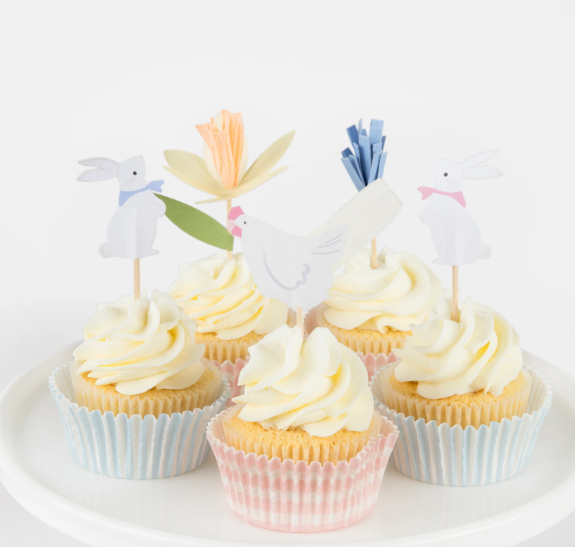 Meri MeriMeri Meri - Easter Cottage Cupcake Kiti - 24 Adet283155