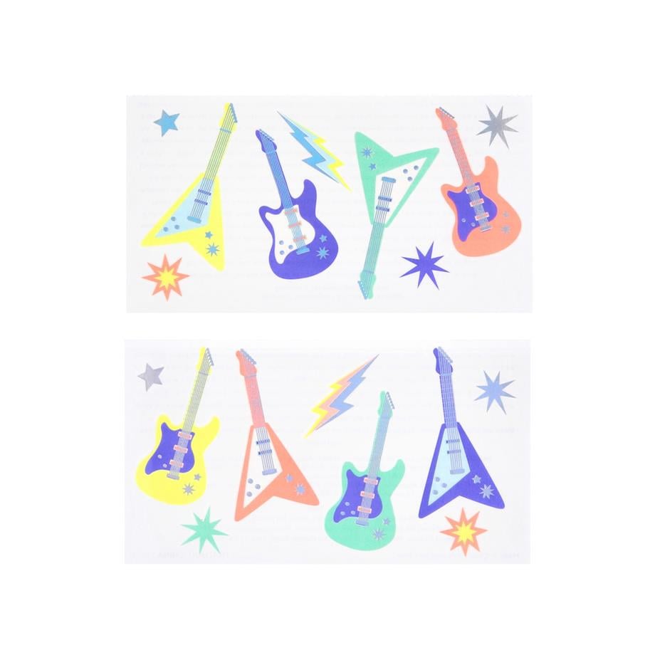 Meri MeriMeri Meri - Elektro Gitar Geçici Dövmeler - 2 Sayfa303180