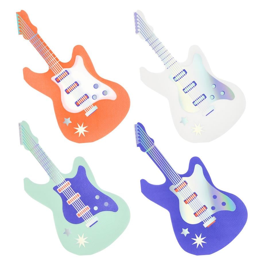 Meri MeriMeri Meri - Elektro Gitar Peçete - L - 16 Adet300516
