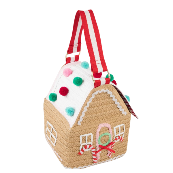 Meri MeriMeri Meri - Gingerbread House Bag - Zencefilli Kurabiye Evi Çanta280329