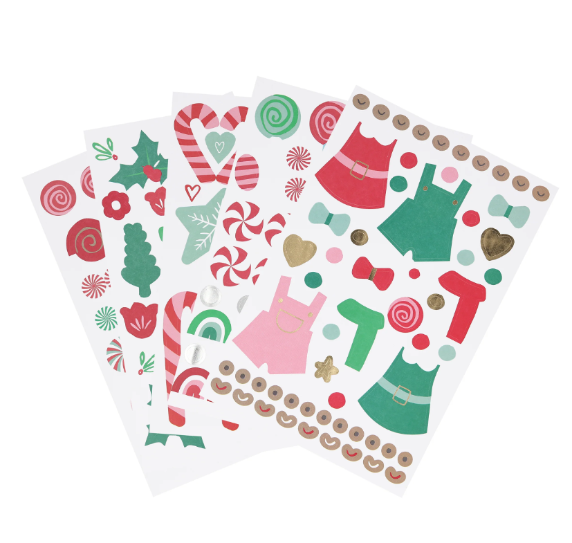 Meri MeriMeri Meri - Gingerbread Sticker Advent Calendar280743