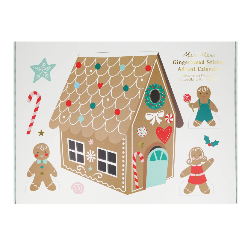 Meri MeriMeri Meri - Gingerbread Sticker Advent Calendar280743