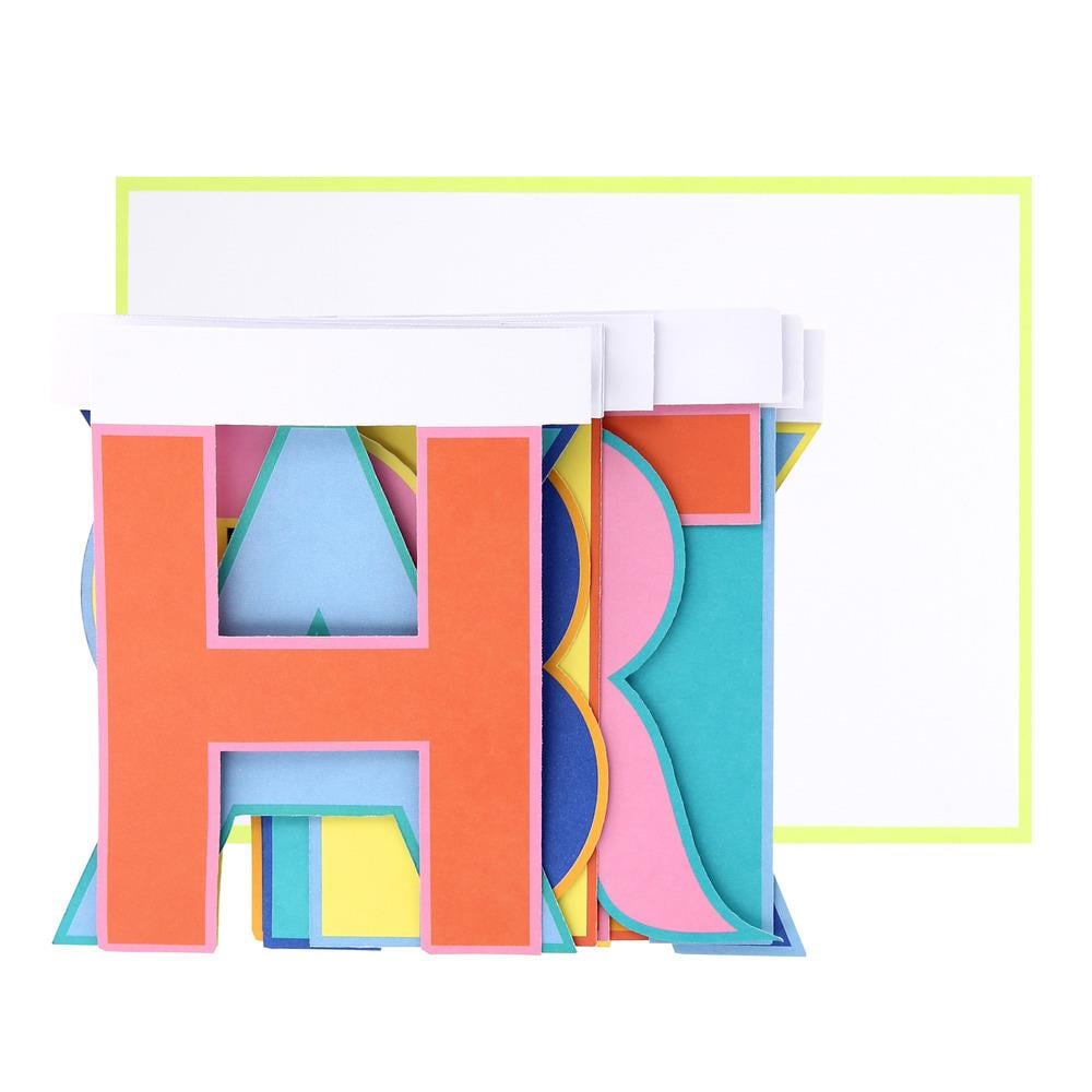 Meri MeriMeri Meri - Happy Birthday Tebrik Kartı287412