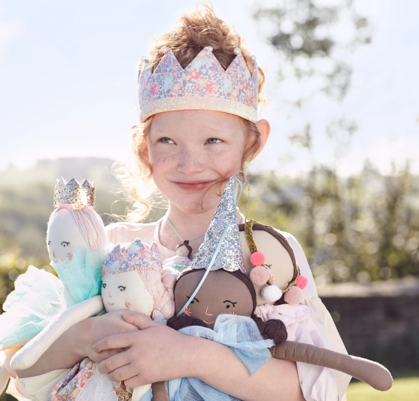 Meri MeriMeri Meri - İnci ve Çiçekli Parti Tacı201805