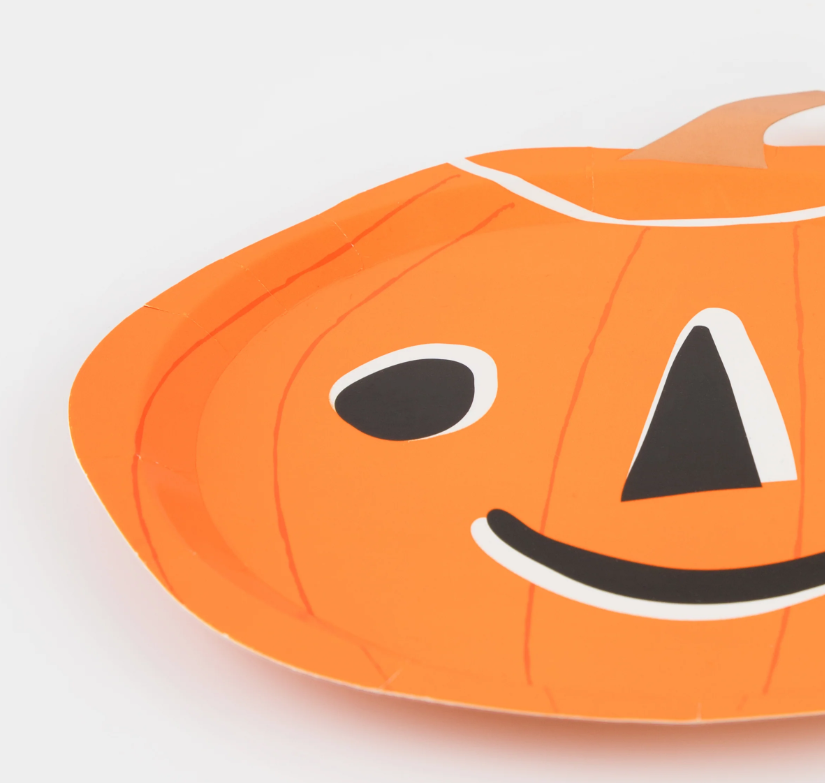 Meri MeriMeri Meri - It's Halloween! Plates - Cadılar Bayramı Tabak (8'li)278682