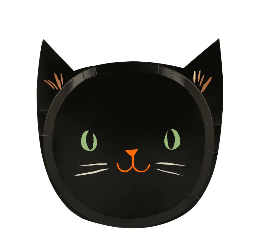 Meri MeriMeri Meri - It's Halloween! Plates - Cadılar Bayramı Tabak (8'li)278682