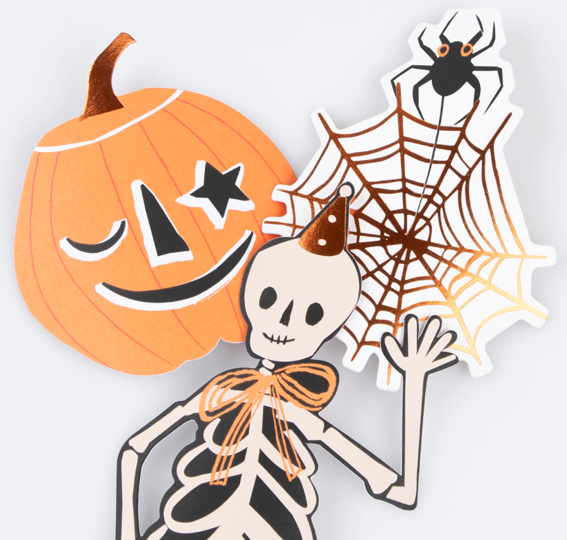 Meri MeriMeri Meri - It's Halloween! Shaped Stickers - Cadılar Bayramı Çıkartmaları278754