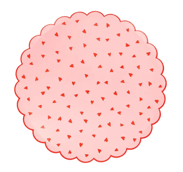 Meri MeriMeri Meri - Kalpli Tabaklar - L - 8 Adet273038