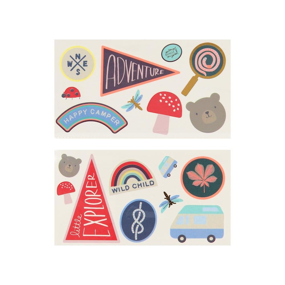 Meri MeriMeri Meri - Kamp Geçici Dövmeler - 18 Adet287547