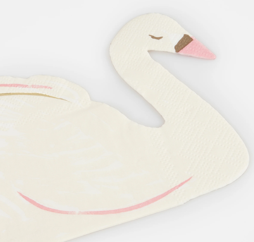 Meri MeriMeri Meri - Kuğu Şekilli Peçete - 16 Adet275603