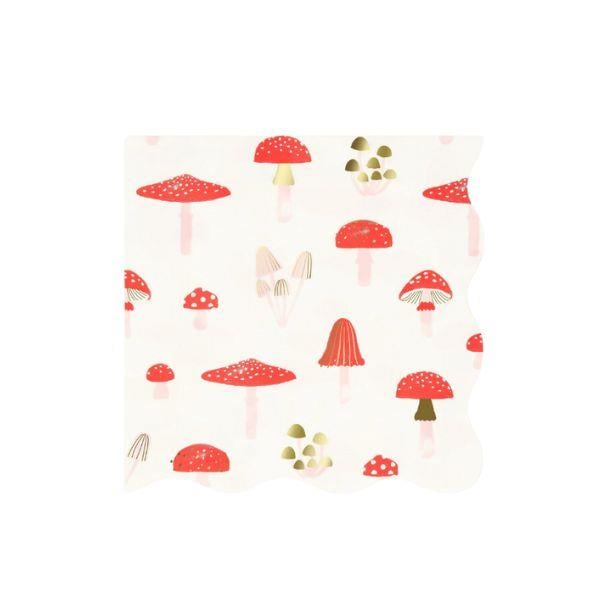 Meri MeriMeri Meri - Mantar Peçete - L - 16 Adet280194