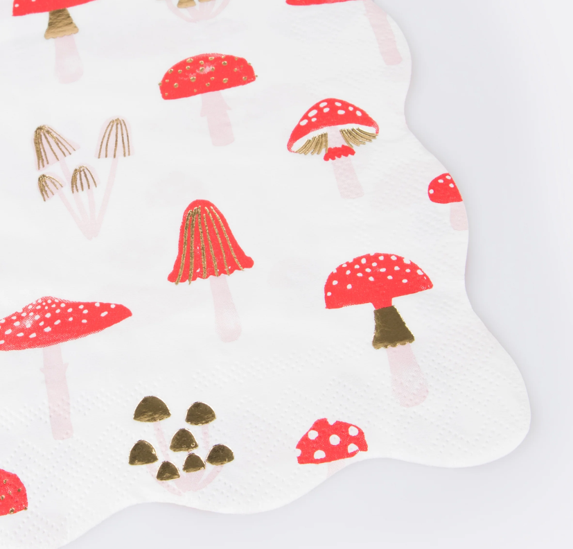 Meri MeriMeri Meri - Mantar Peçete - L - 16 Adet280194