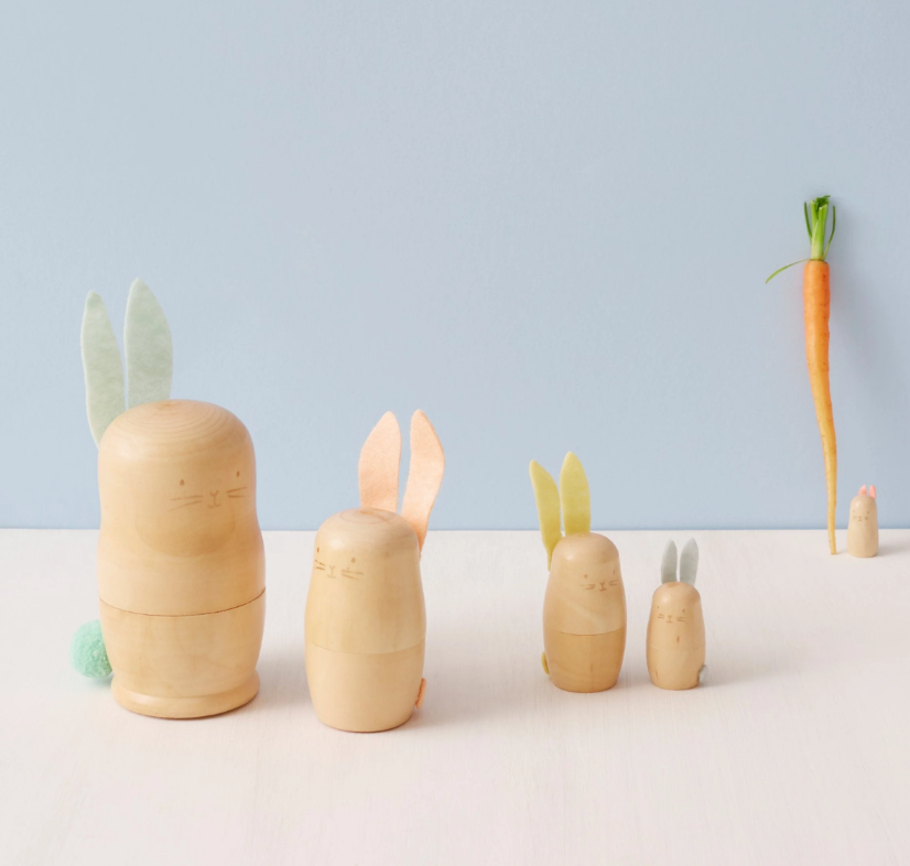 Meri MeriMeri Meri - Matruşka Tavşanlar - 5 Adet199663