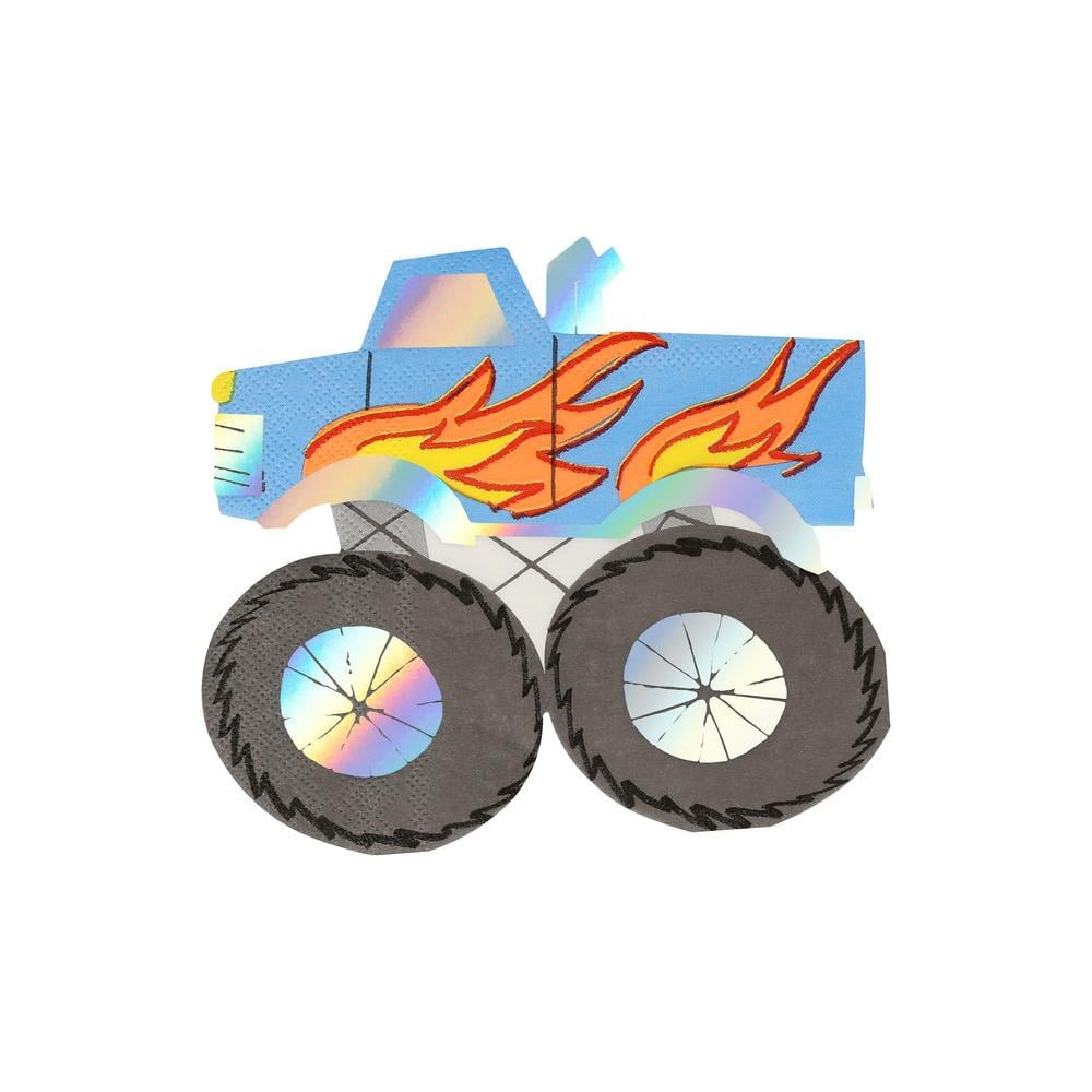 Meri MeriMeri Meri - Monster Truck Peçeteler - 16 Adet287349