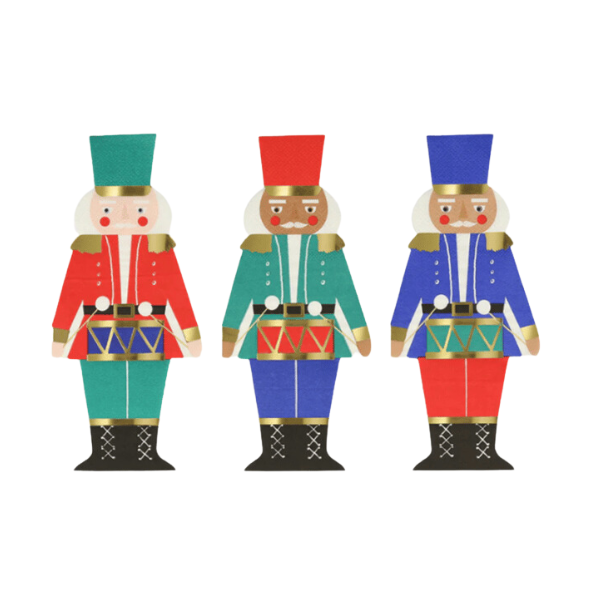 Meri MeriMeri Meri - Nutcracker Napkins - Nutcracker Peçeteler (16'lı)270265