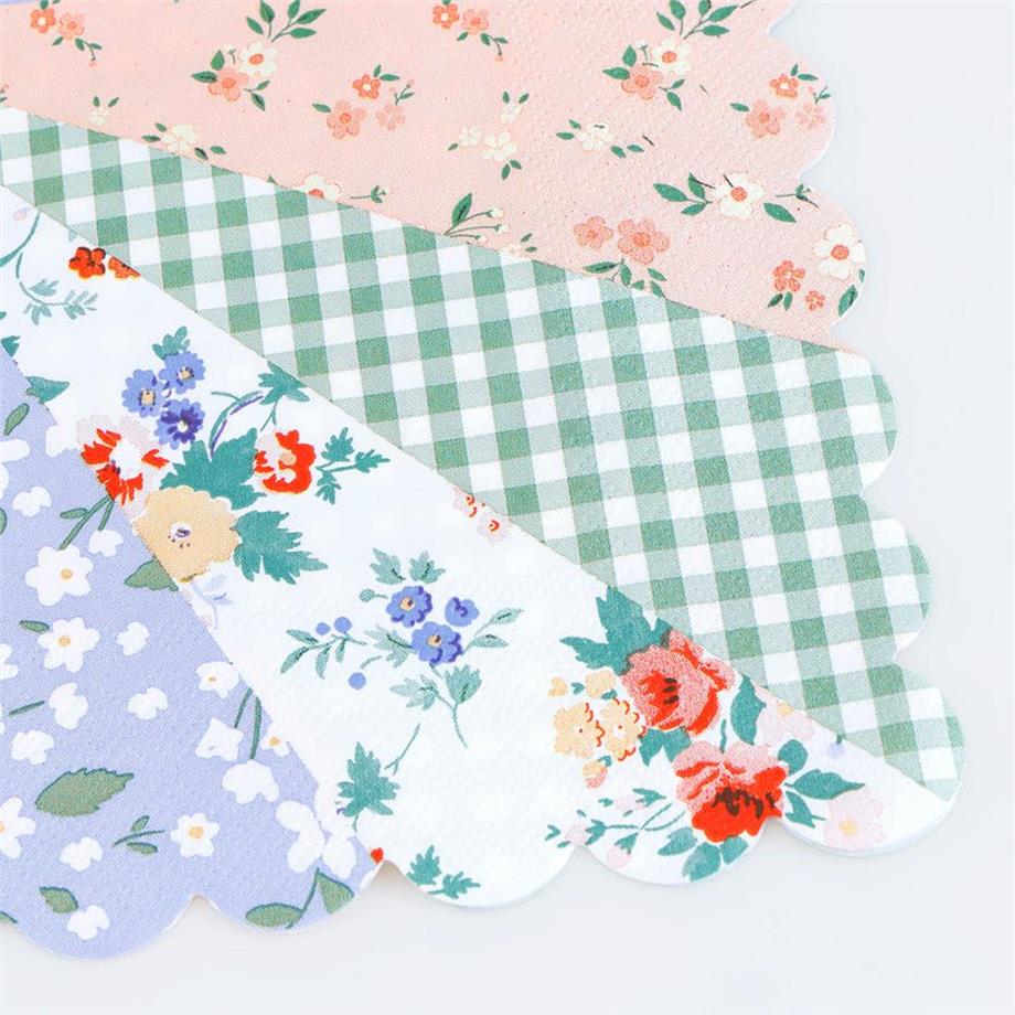 Meri MeriMeri Meri - Patchwork Large Napkins - Patchwork Peçeteler - L - 4 adet300552