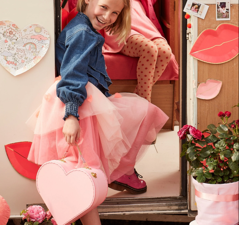 Meri MeriMeri Meri - Pembe Kalp Bavul - 2 Adet200628