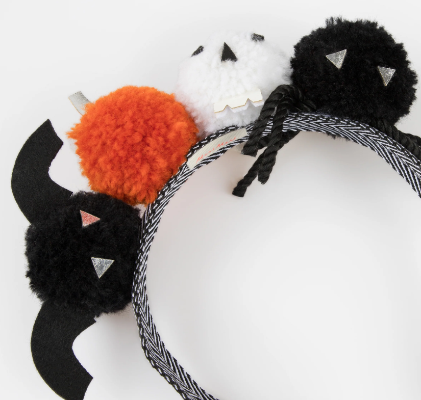 Meri MeriMeri Meri - Pompom Characters Headband - Cadılar Bayramı Taç278853