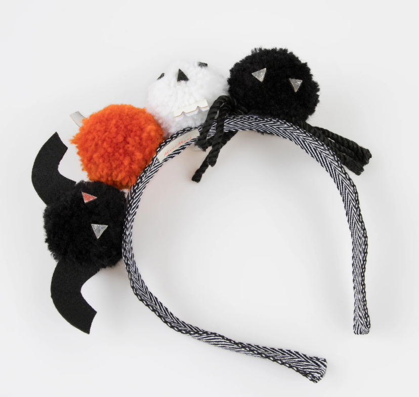 Meri MeriMeri Meri - Pompom Characters Headband - Cadılar Bayramı Taç278853