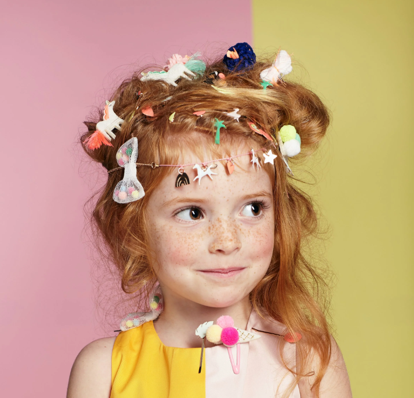 Meri MeriMeri Meri - Ponpon Dondurma Saç Tokaları - 2 Adet171829