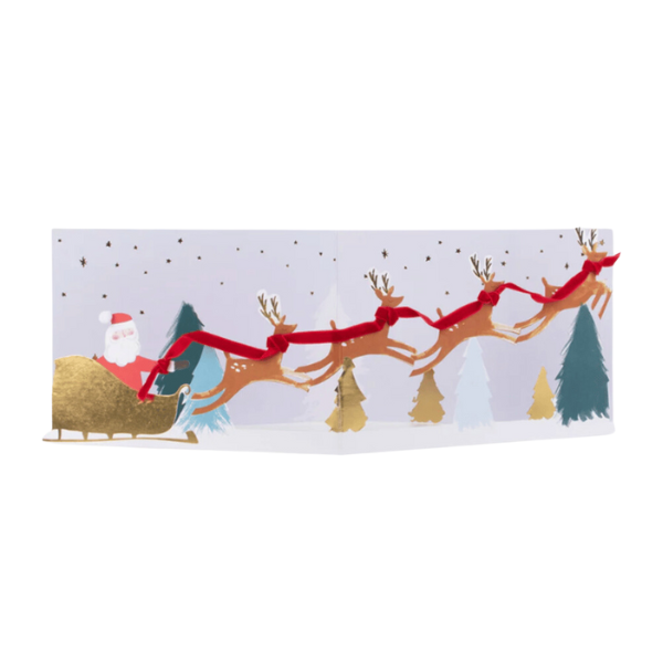 Meri MeriMeri Meri - Santa's Card - Noel Baba Tebrik Kartı - 3D209971