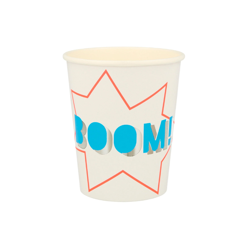 Meri MeriMeri Meri - Süper Kahraman Bardaklar - 8 Adet221949