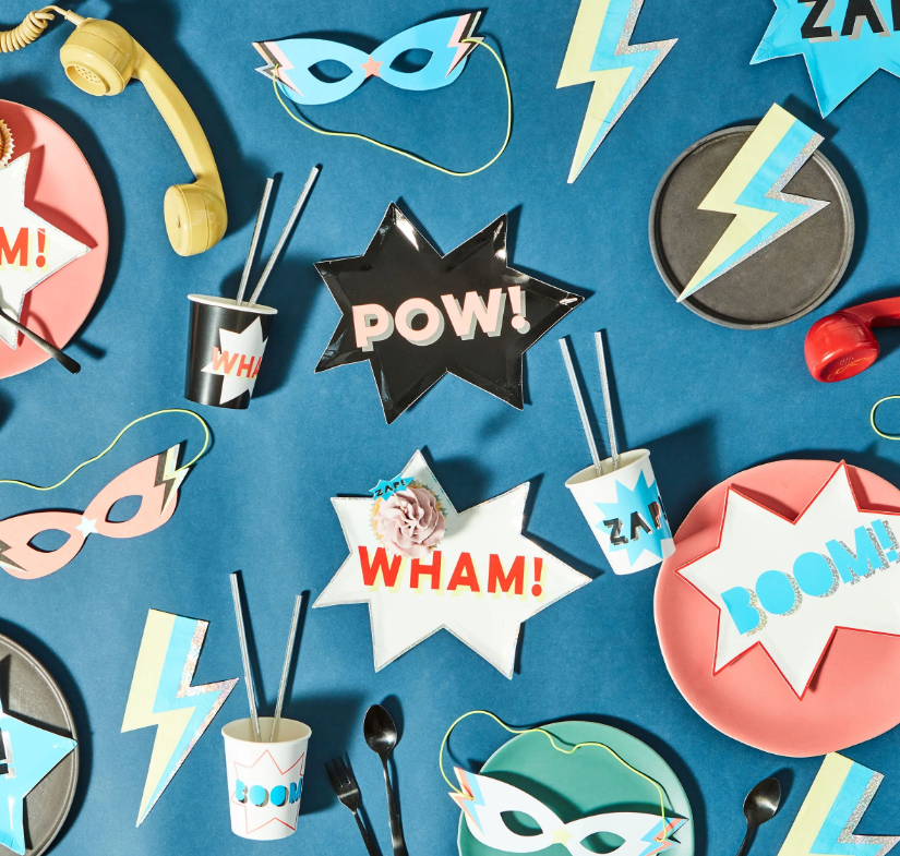 Meri MeriMeri Meri - Süper Kahraman Bardaklar - 8 Adet221949