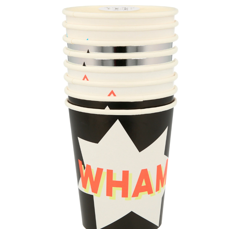 Meri MeriMeri Meri - Süper Kahraman Bardaklar - 8 Adet221949