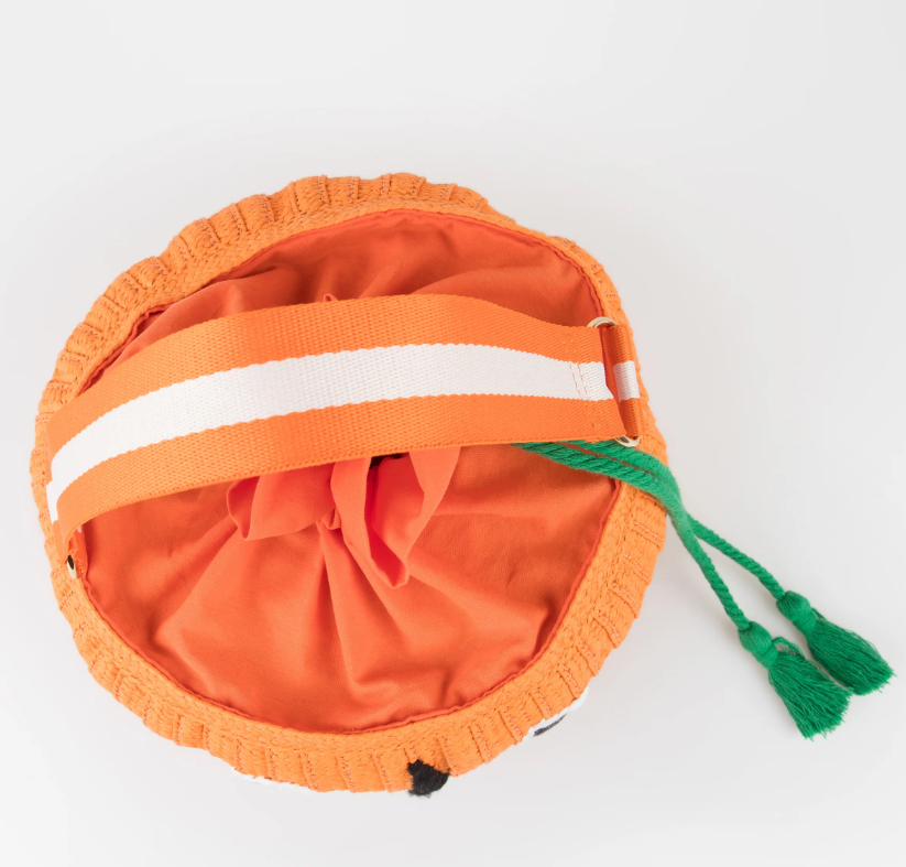 Meri MeriMeri Meri - Trick Or Treat Pumpkin Basket Bag - Cadılar Bayramı Şeker mi Şaka mı Çantası277700