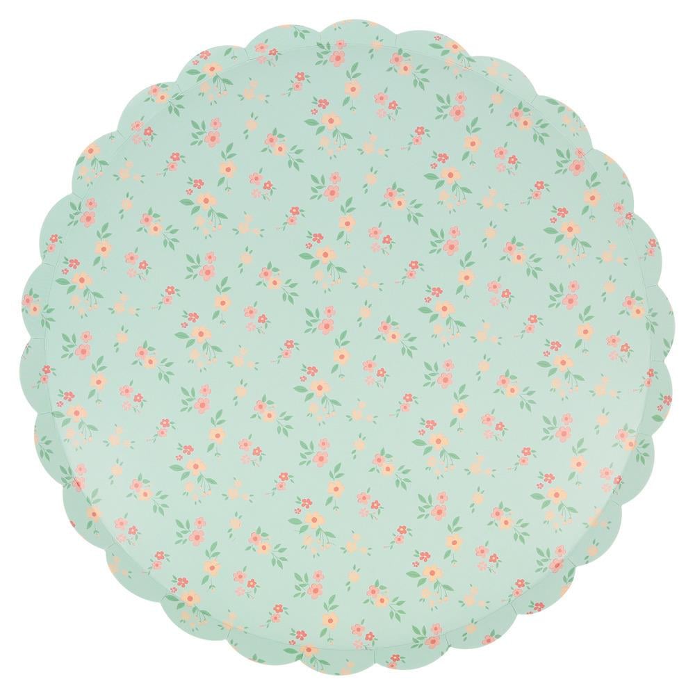 Meri MeriMeri Meri - Vintage Ditsy Tabaklar - L - 8 Adet286440