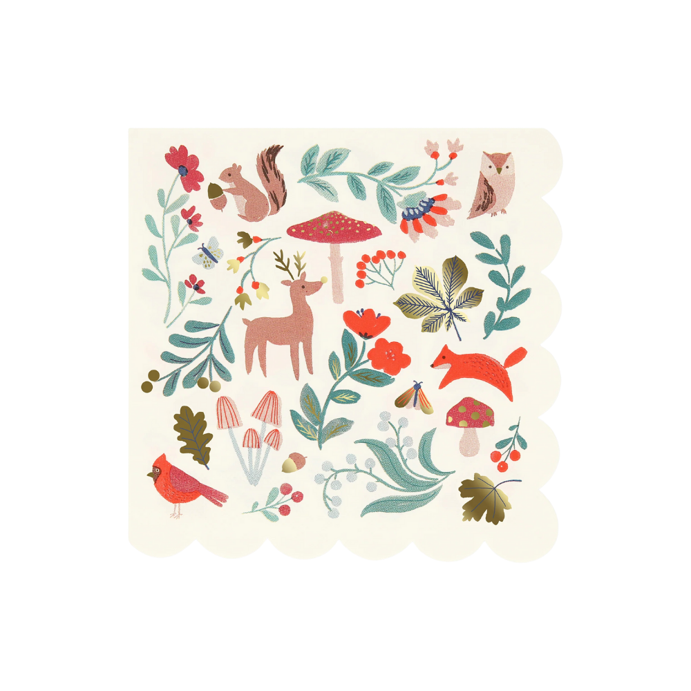 Meri MeriMeri Meri - Winter Woodland - Orman Peçete - L - 16 Adet280140
