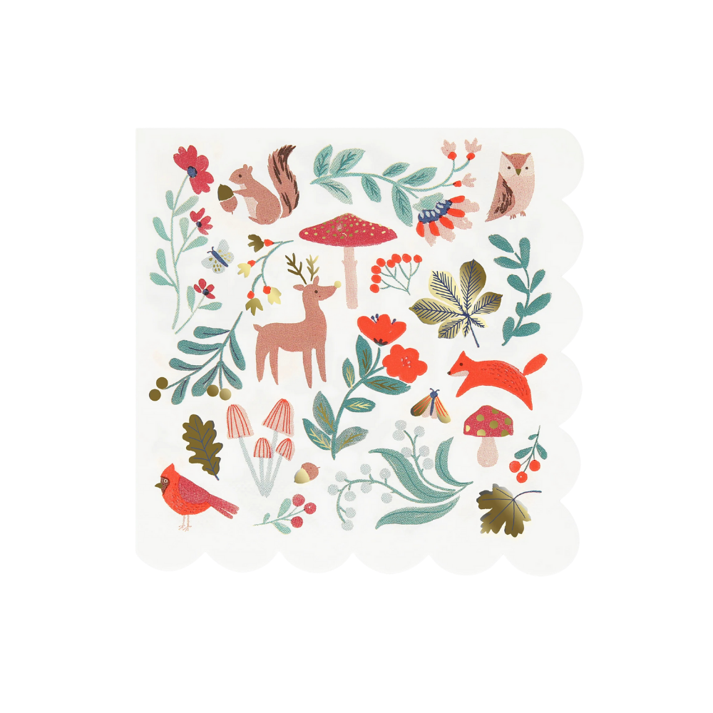 Meri MeriMeri Meri - Winter Woodland - Orman Peçete - L - 16 Adet280140