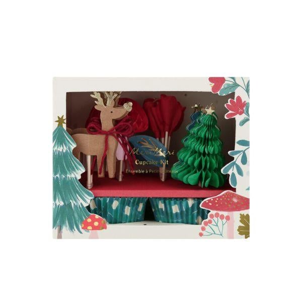 Meri MeriMeri Meri - Winter Woodland - Orman Cupcake Kiti280644
