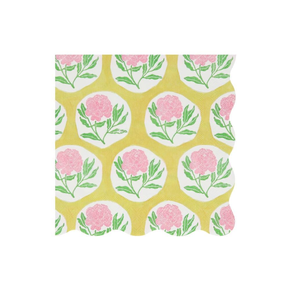 Meri MeriMeri Meri x Molly Mahon - Çiçekli Peçeteler - L - 16 Adet287844