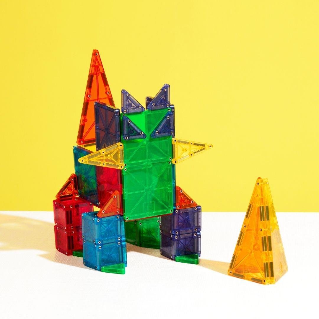 MAGNA-TILES® - Combo + microMAGS Manyetik Bloklar - 62 Parça
