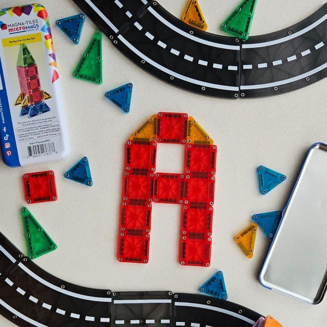 Magna-Tiles microMAGS Travel Set - Seyahat Seti 26 Parça Mıknatıslı Oyunlar
