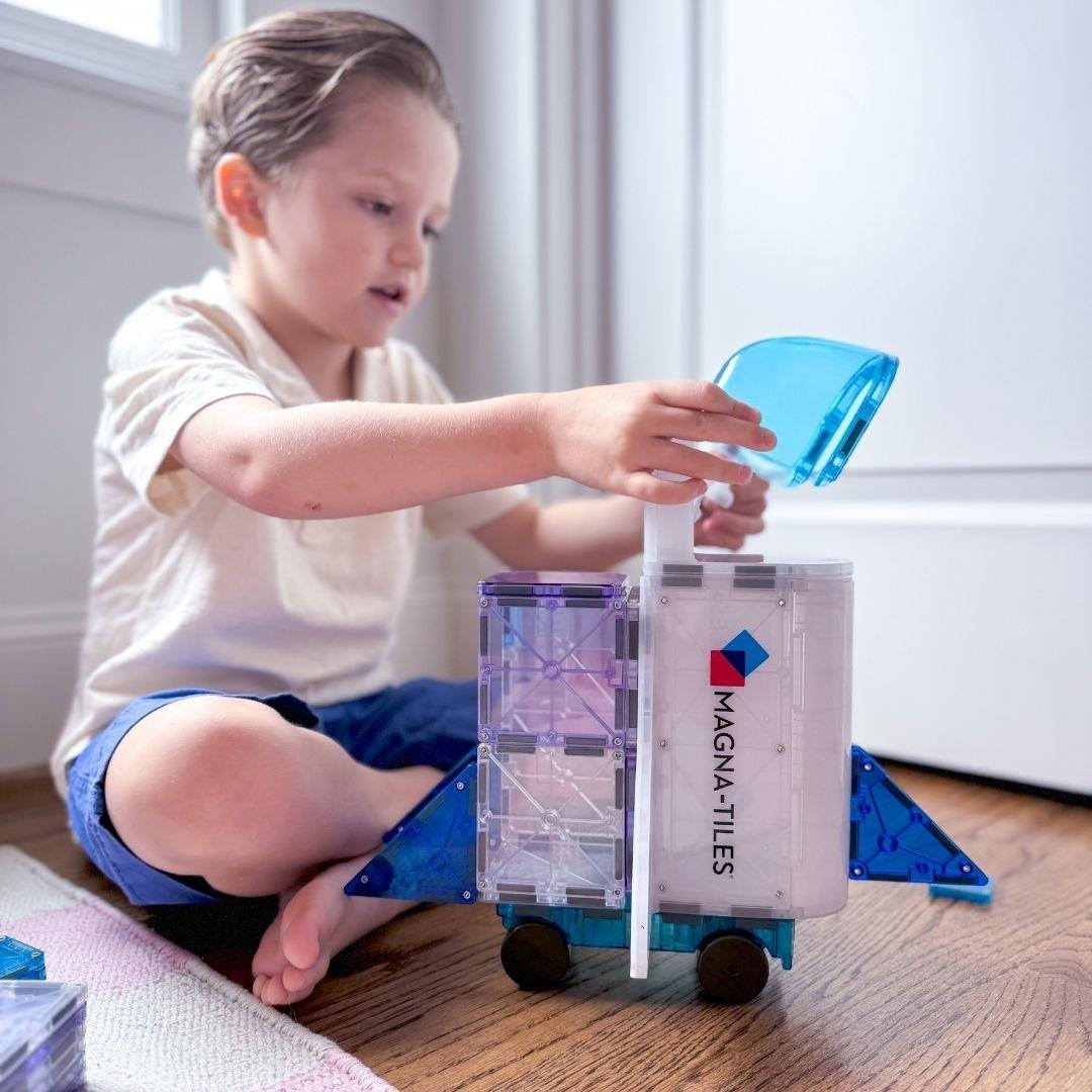 Magna-Tiles Space + microMAGS - Uzay 32 Parça Mıknatıslı Oyunlar