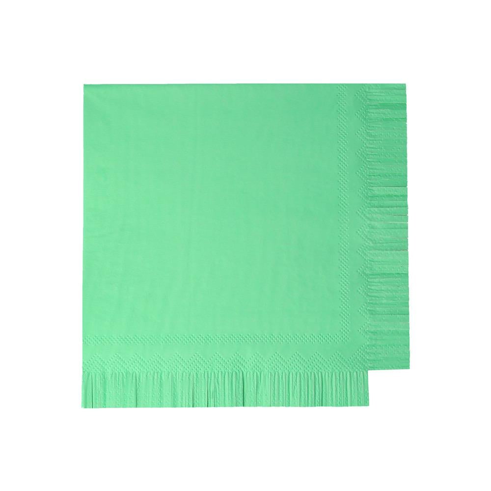 Meri Meri - Assorted Bright Large Napkins - Parlak Tonlar Peçeteler (L) (x16) Peçeteler