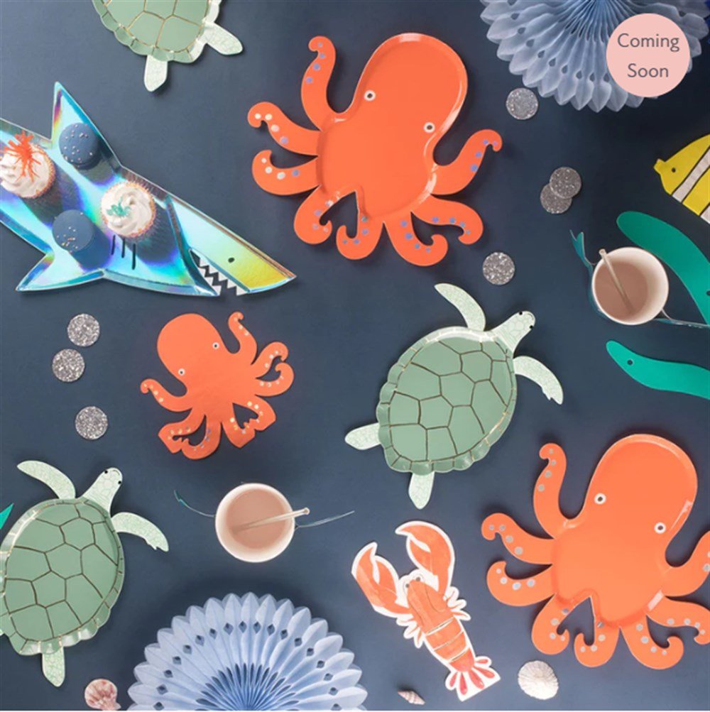 Meri Meri - Turtle Napkins - Kaplumbağa Peçeteler - 16'lı Peçeteler