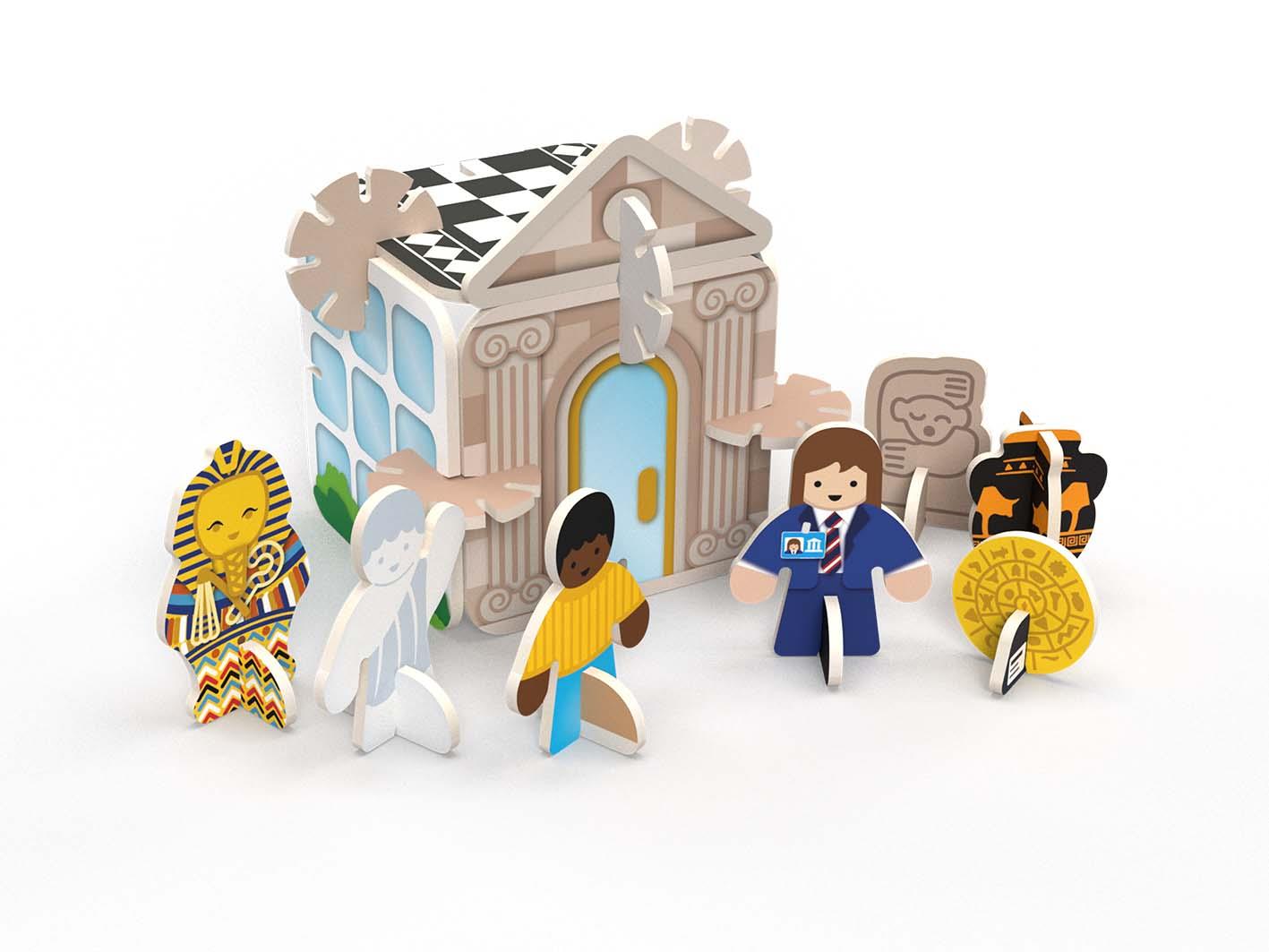 PlayPressPlayPress - Story Playset - Mini MuseumK0003